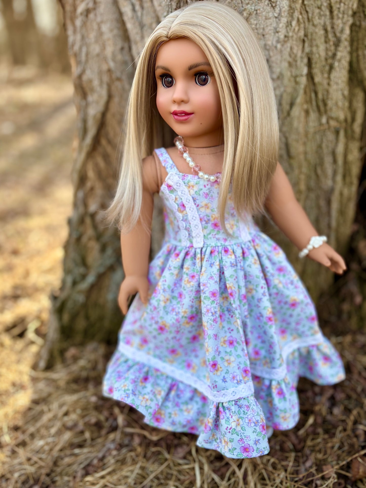 Hand Painted Custom American Girl Doll Romy