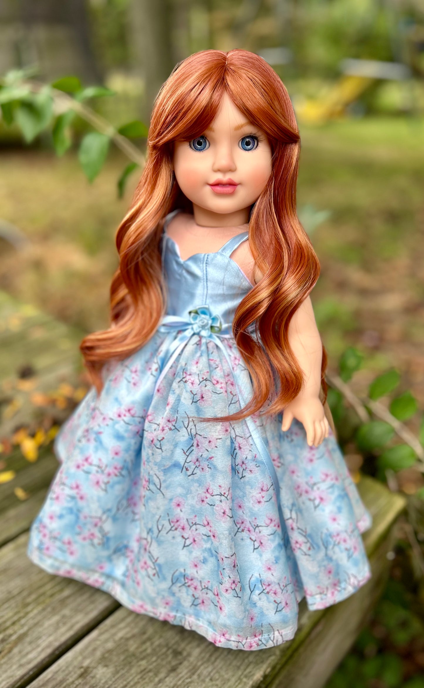 Tropical Sunrise 10-11 Layered Wig for 18” Dolls