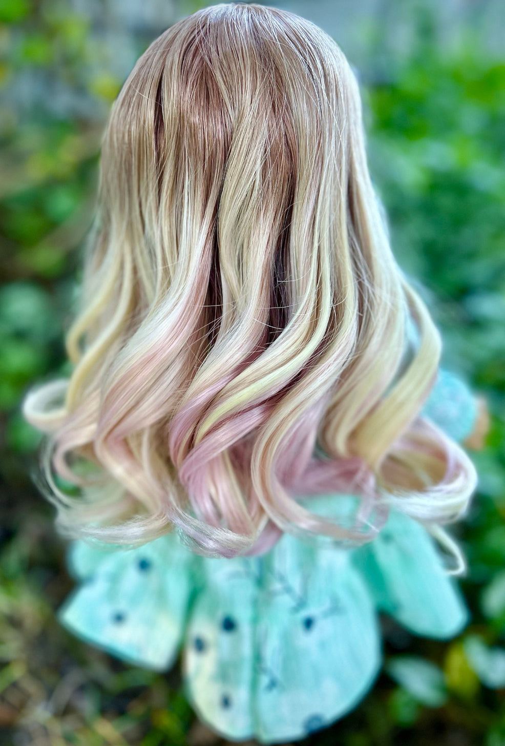 Smokey Amethyst 10-11 Wig for 18” Dolls