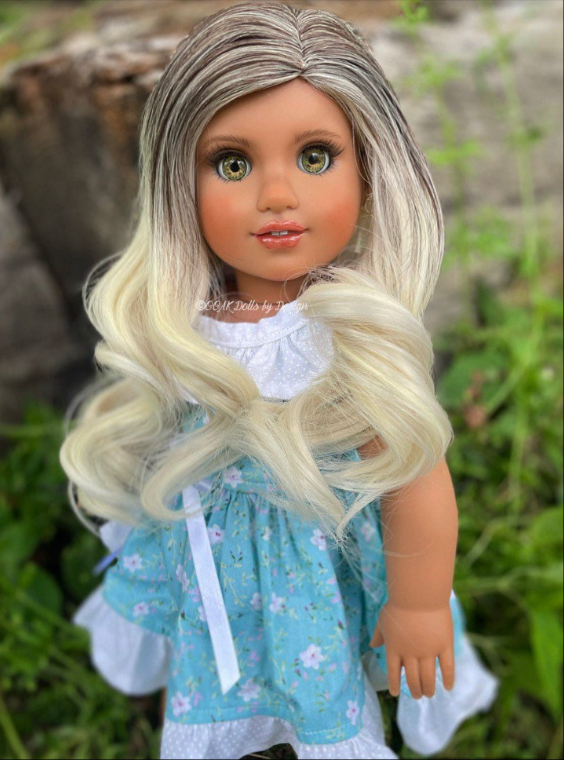 Dream Cream 10-11 Wig for 18” Dolls
