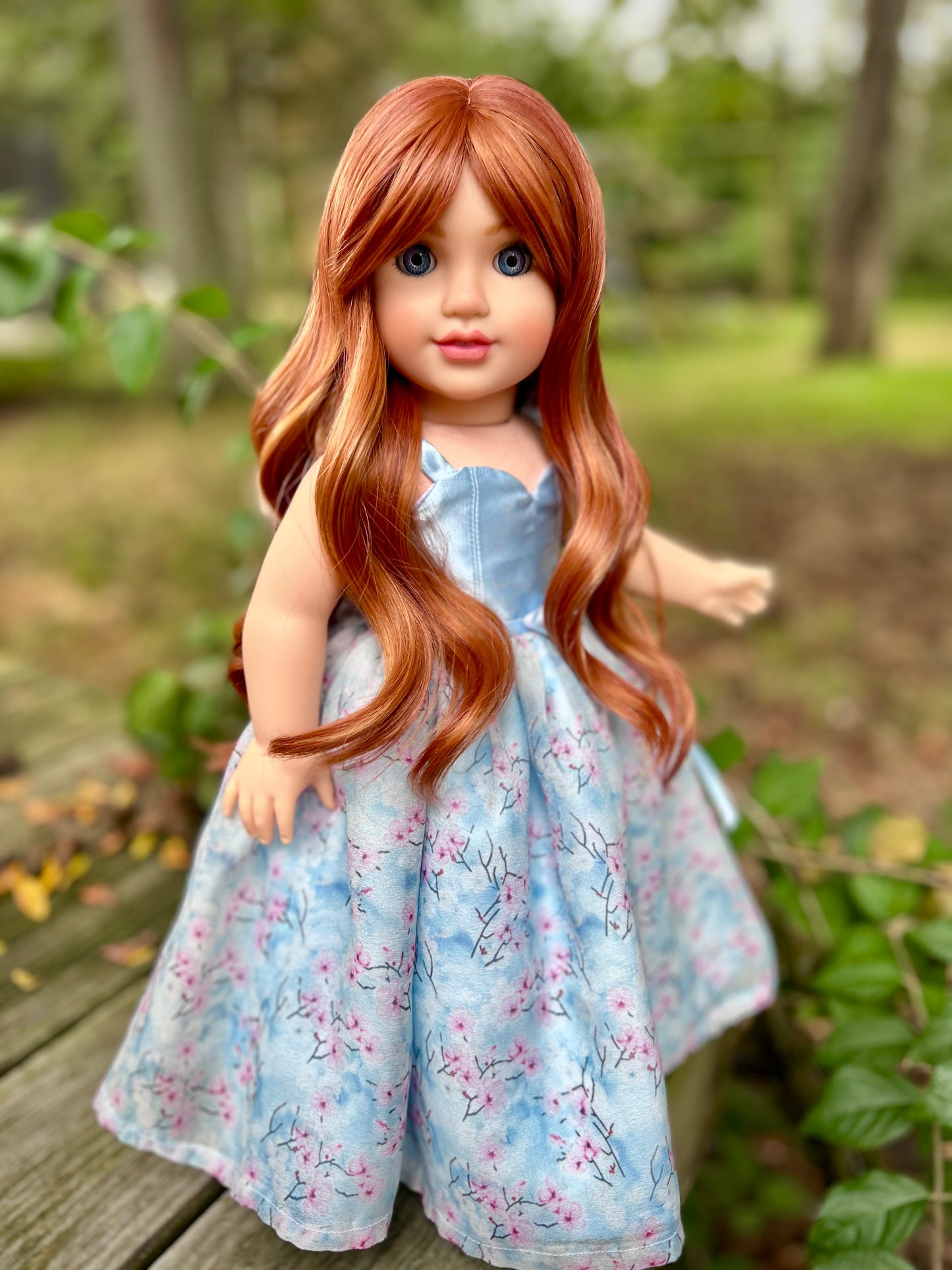Tropical Sunrise 10-11 Layered Wig for 18” Dolls