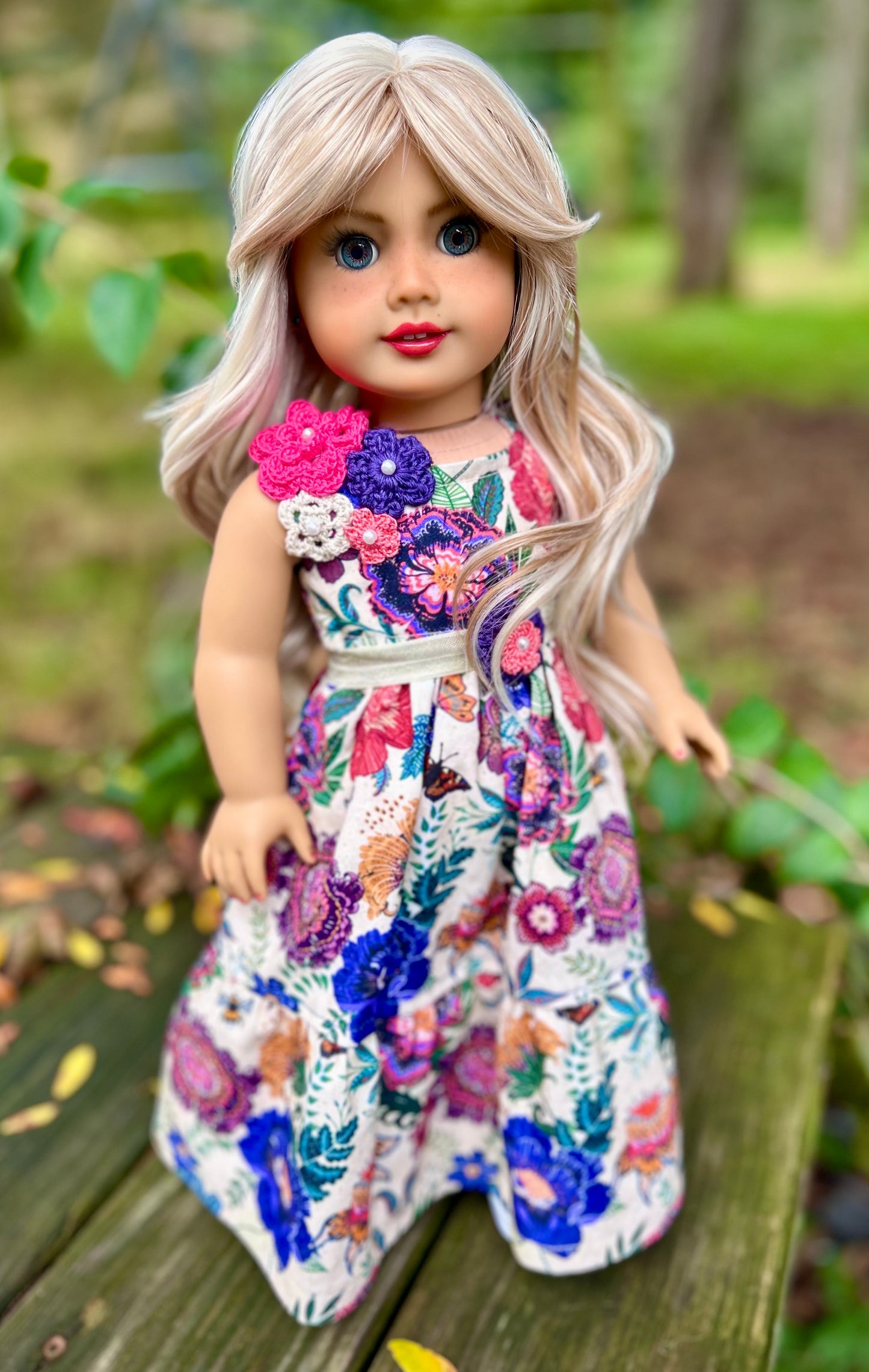 Hand Painted Custom American Girl Doll Veronica