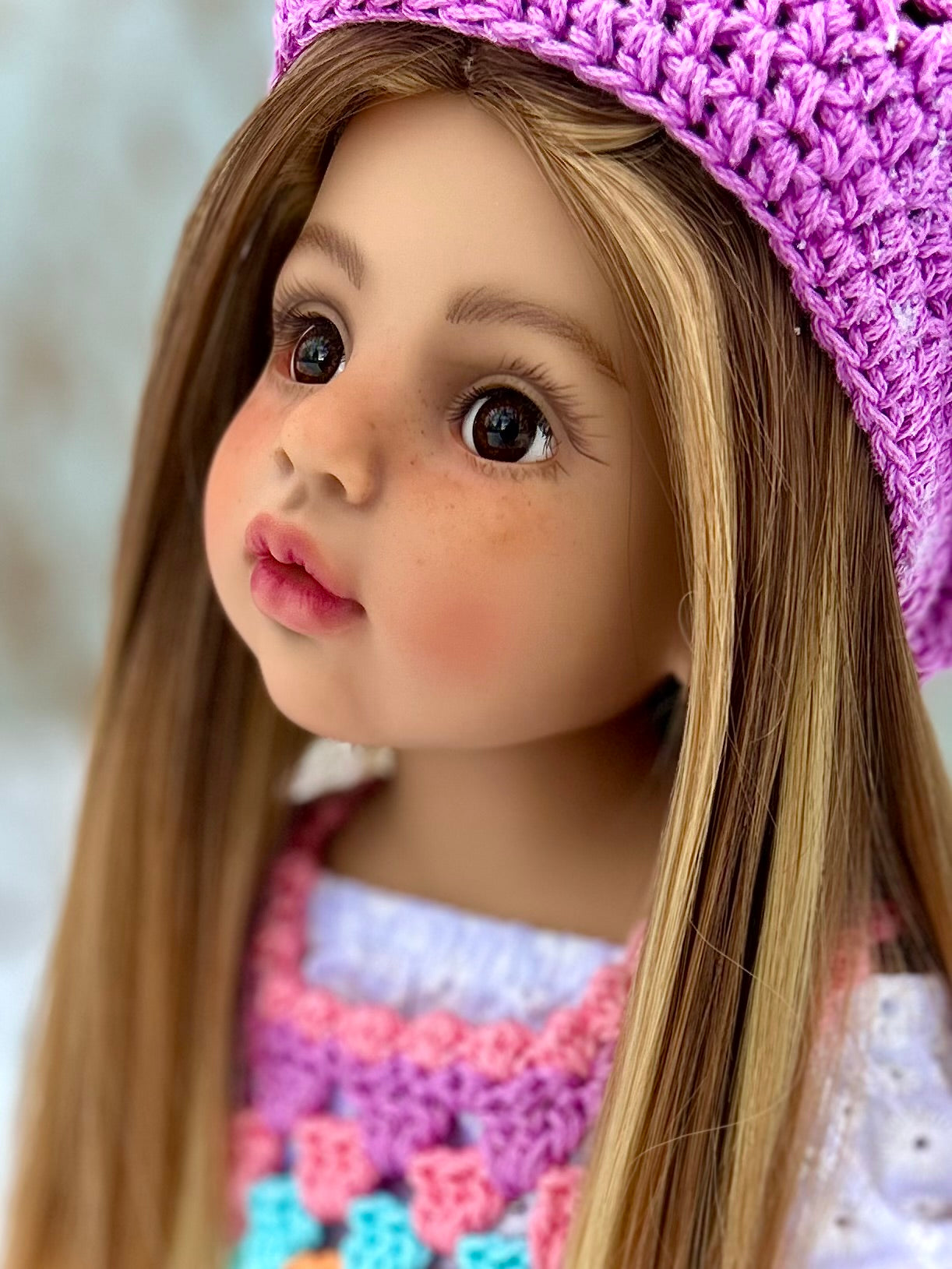 Hand Painted Custom Gotz Happy Kidz Doll Nora (Greta)