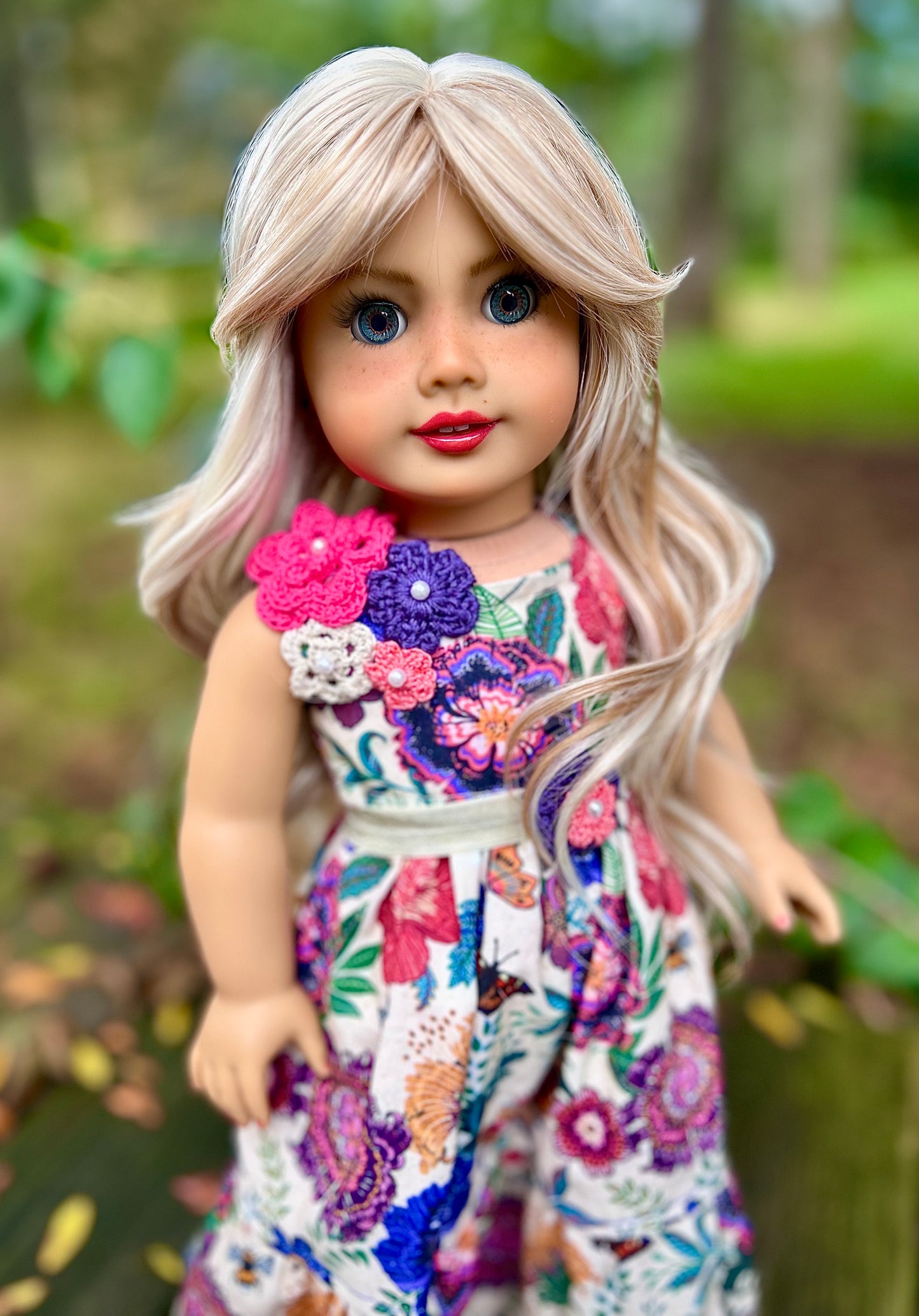 Hand Painted Custom American Girl Doll Veronica