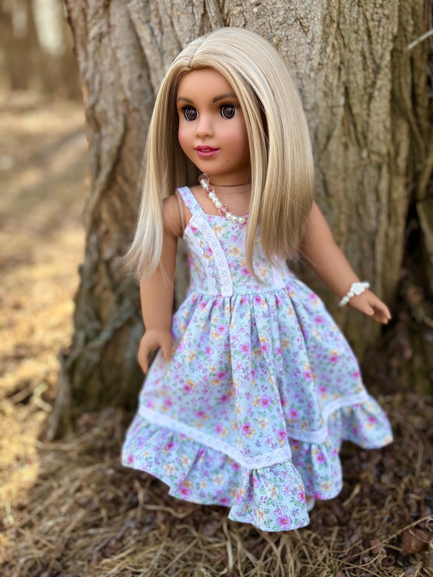 Hand Painted Custom American Girl Doll Romy