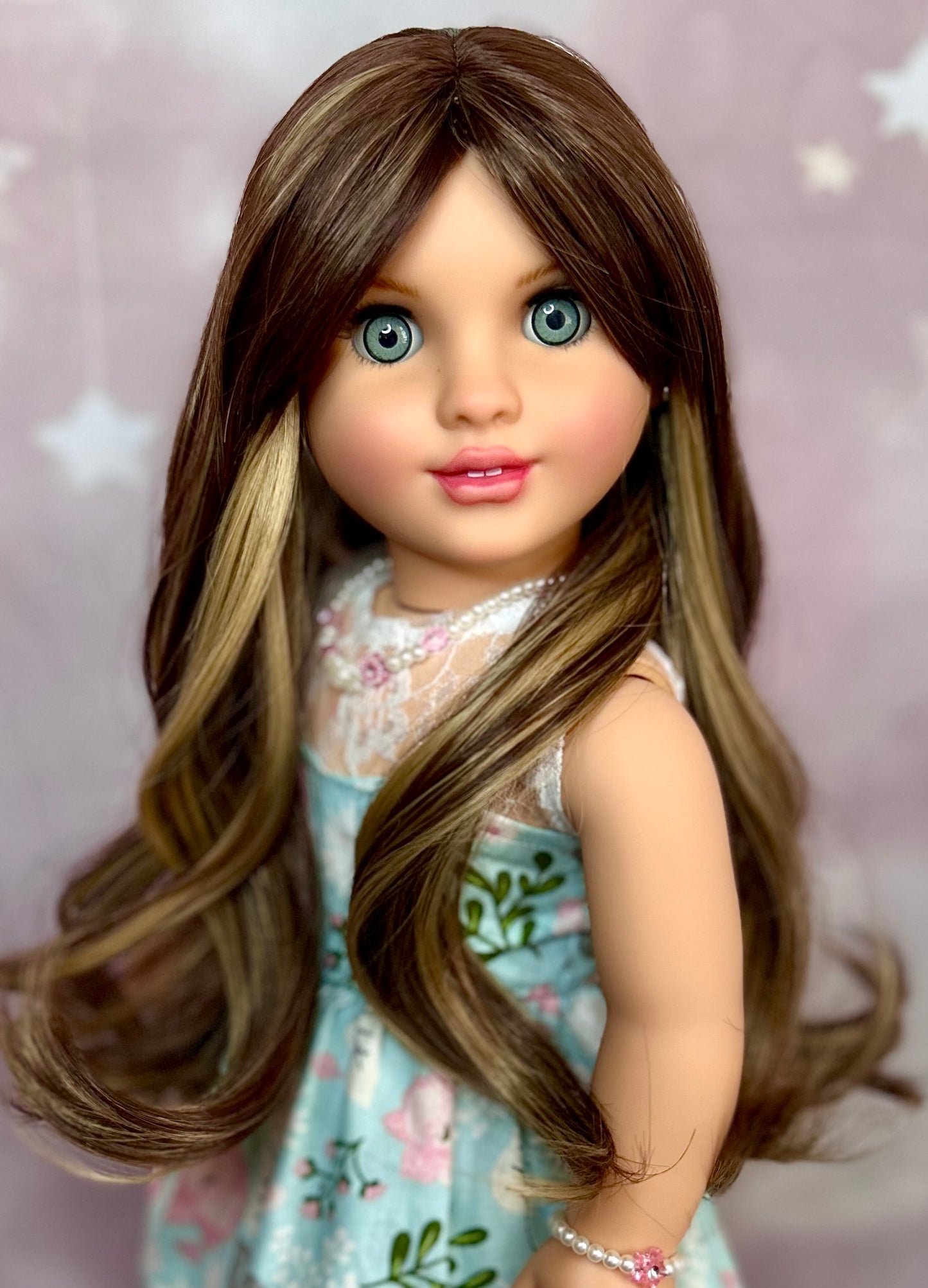 Teddy Bear 10-11 Fringe Wig for 18” Doll