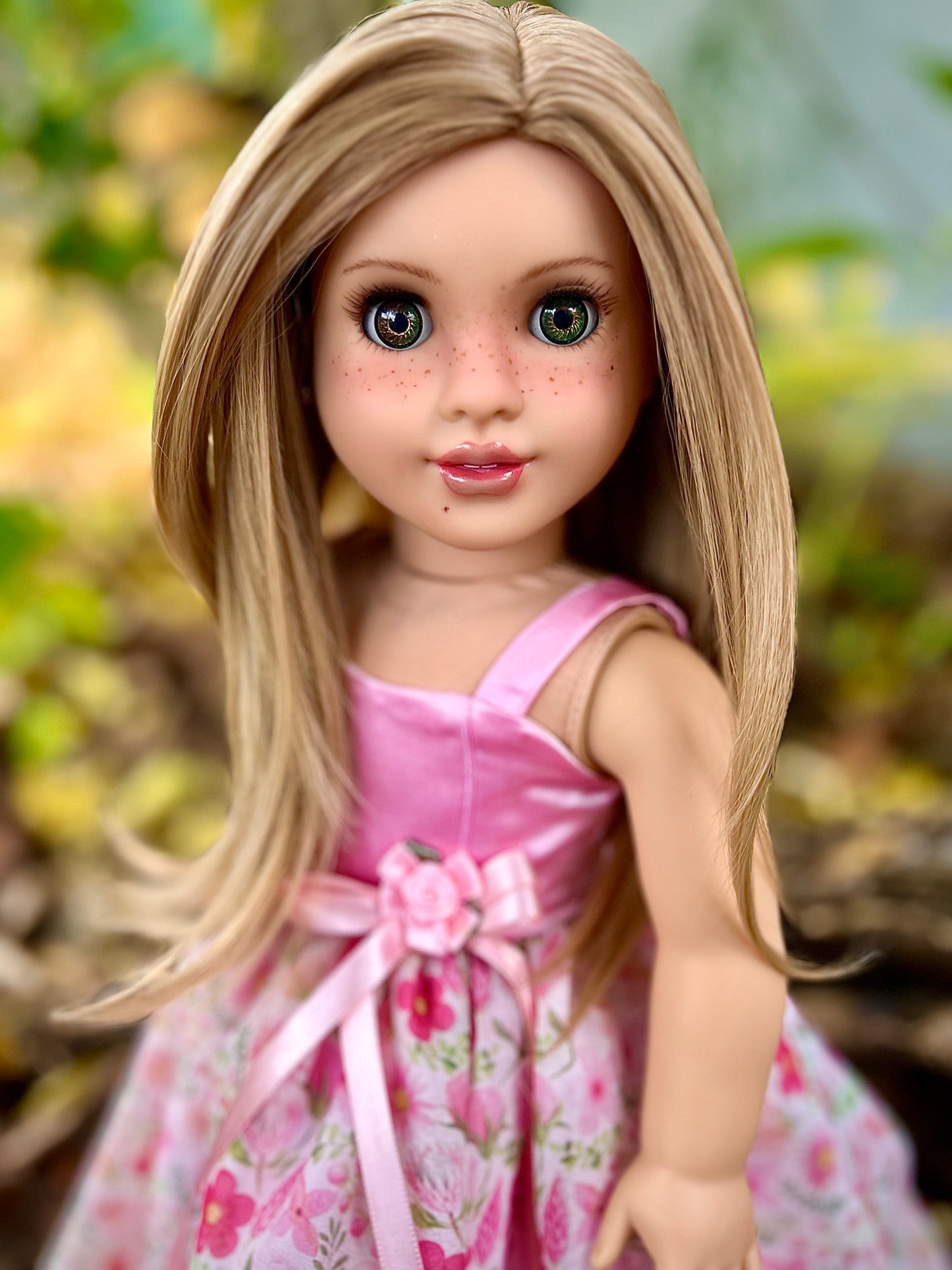 Hand Painted Custom American Girl Doll Colette