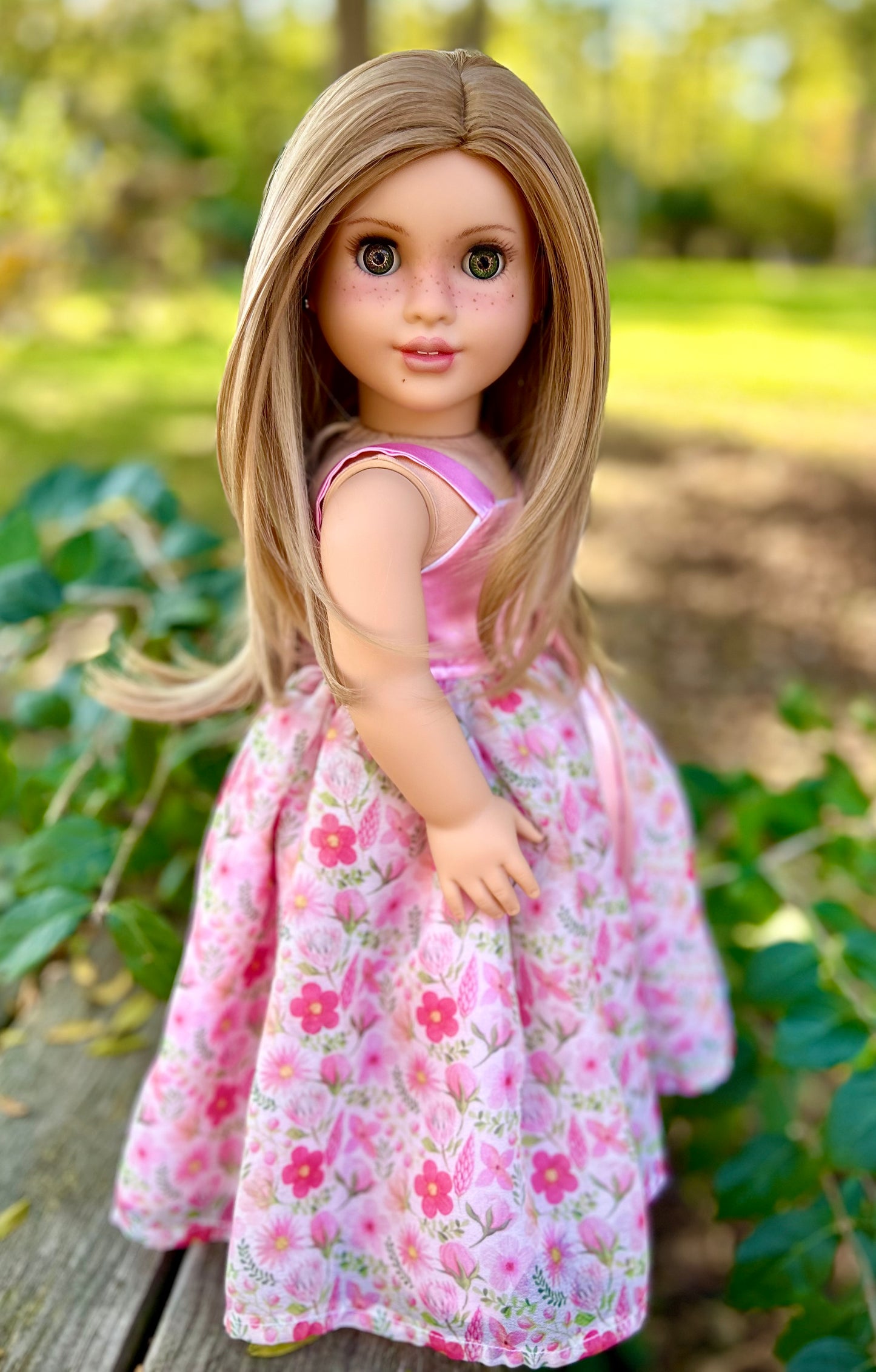Hand Painted Custom American Girl Doll Colette