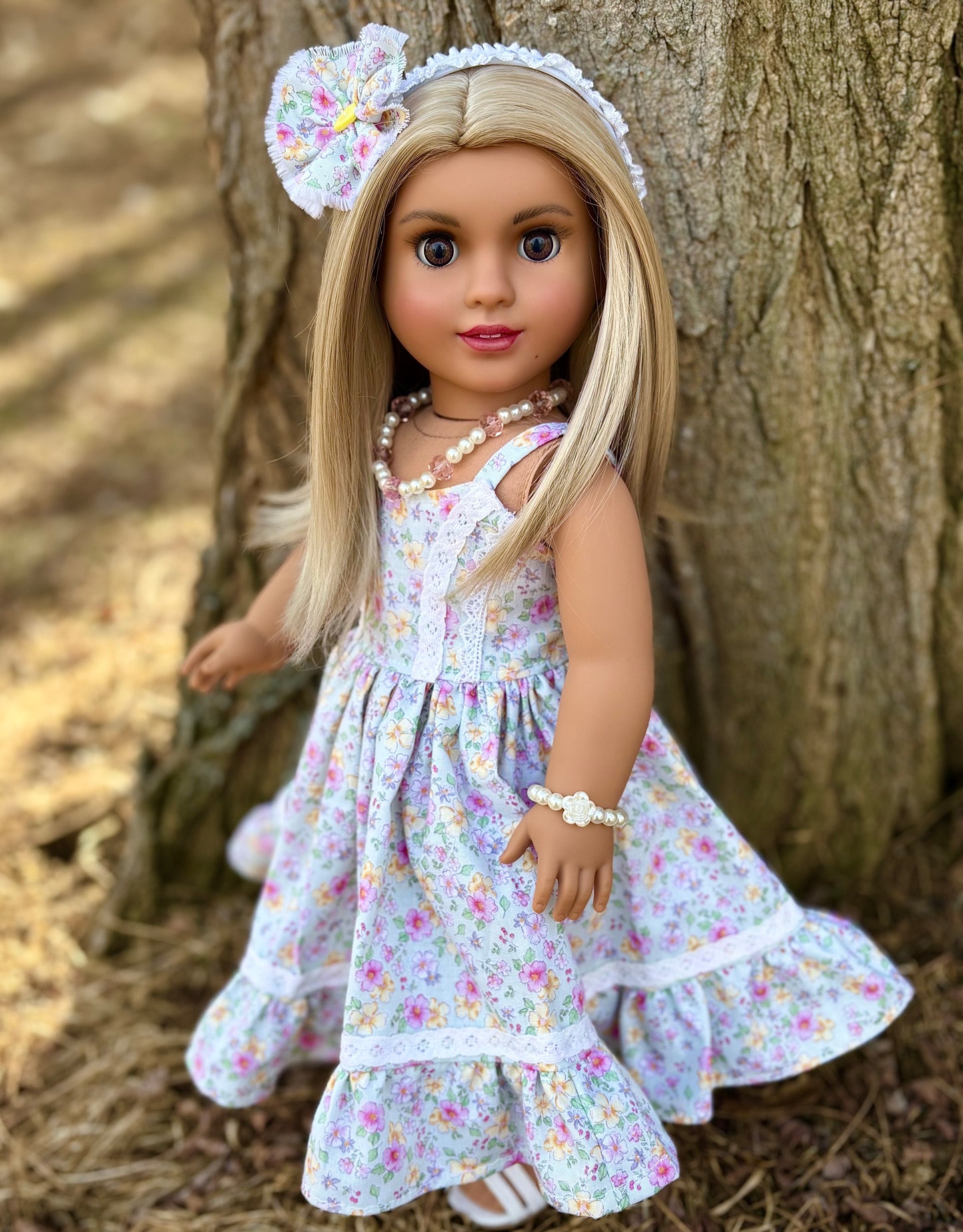 Hand Painted Custom American Girl Doll Romy