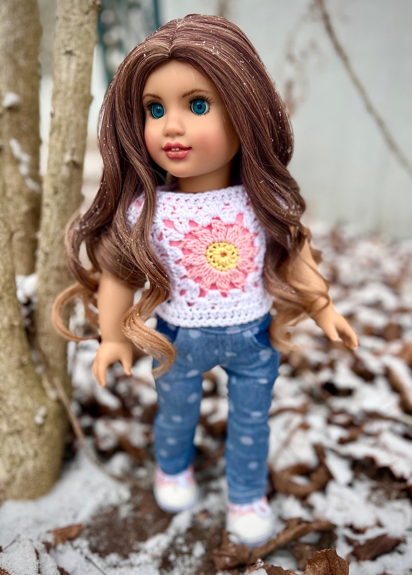 Hand Painted Custom American Girl Doll Eloise