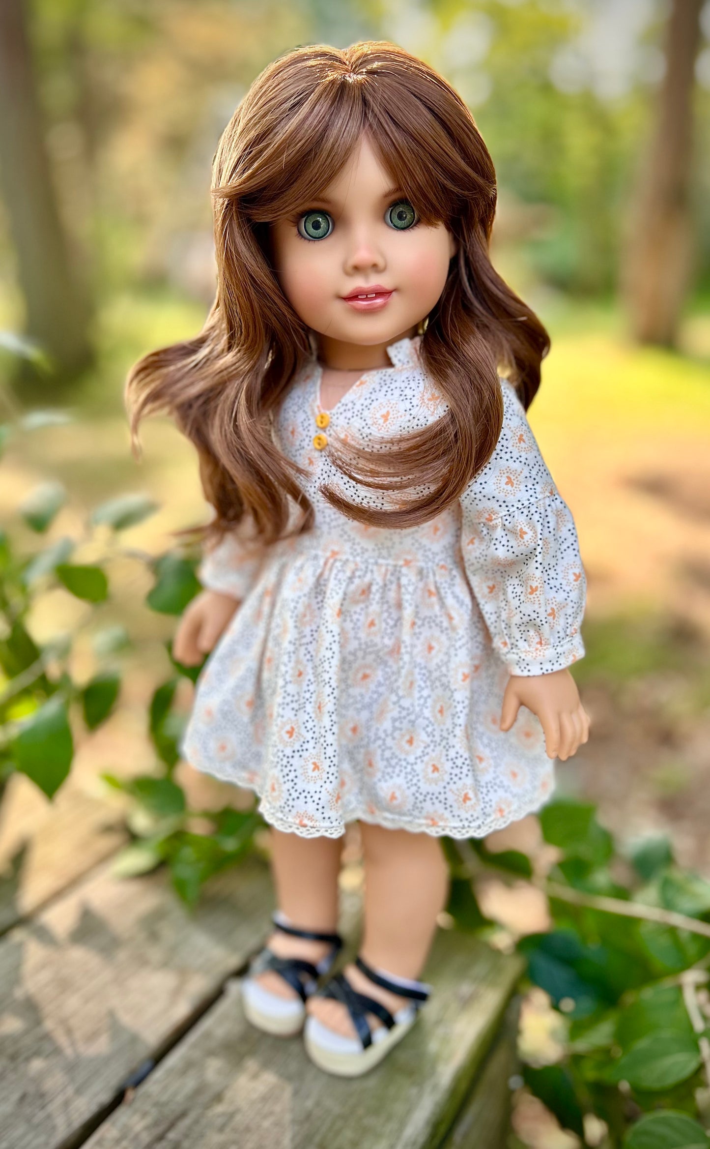 Cocoa Bean 10-11 Doll Wig for 18” Dolls