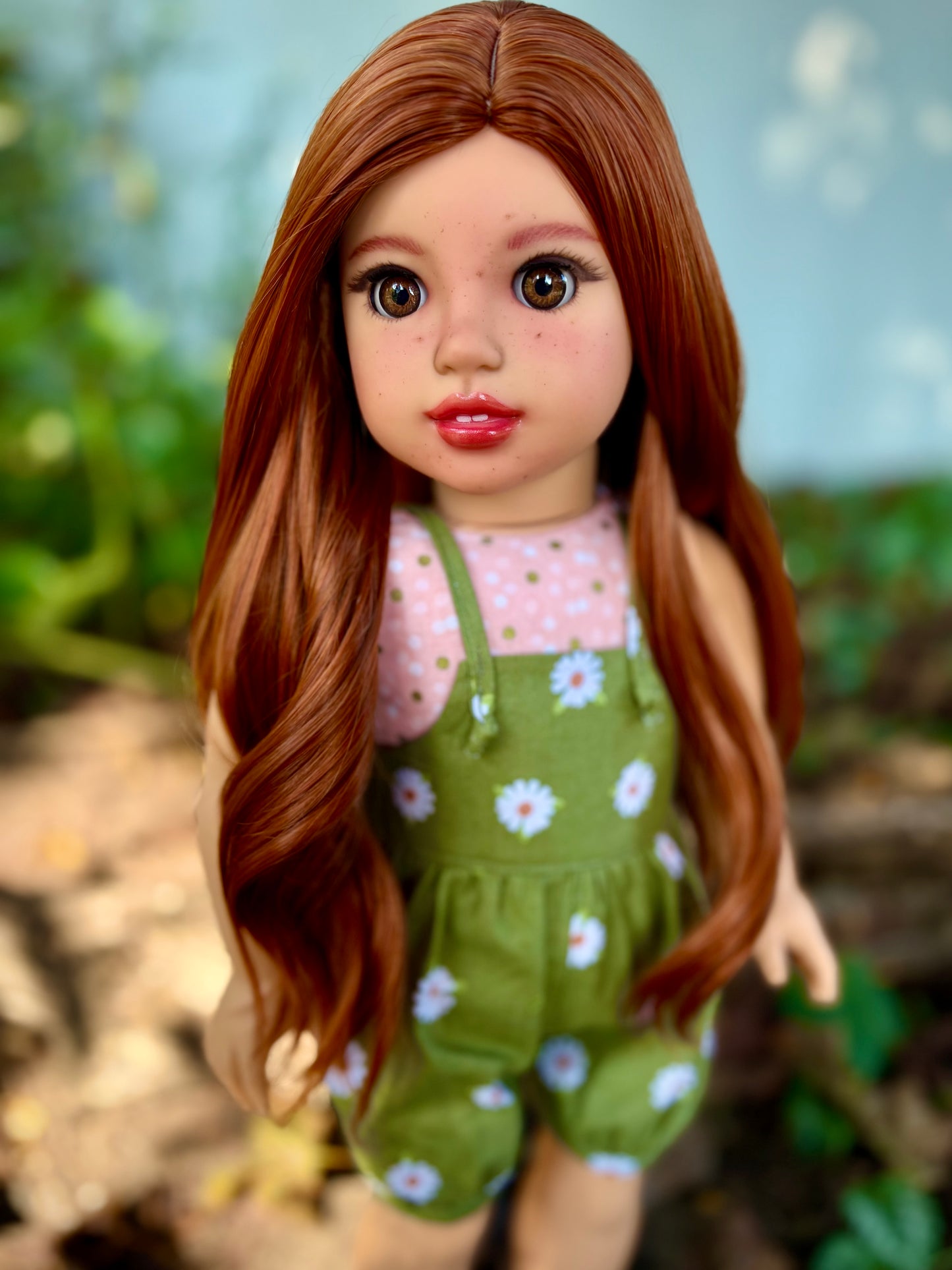 OOAK Custom Hand Painted American Girl Doll Faelynn