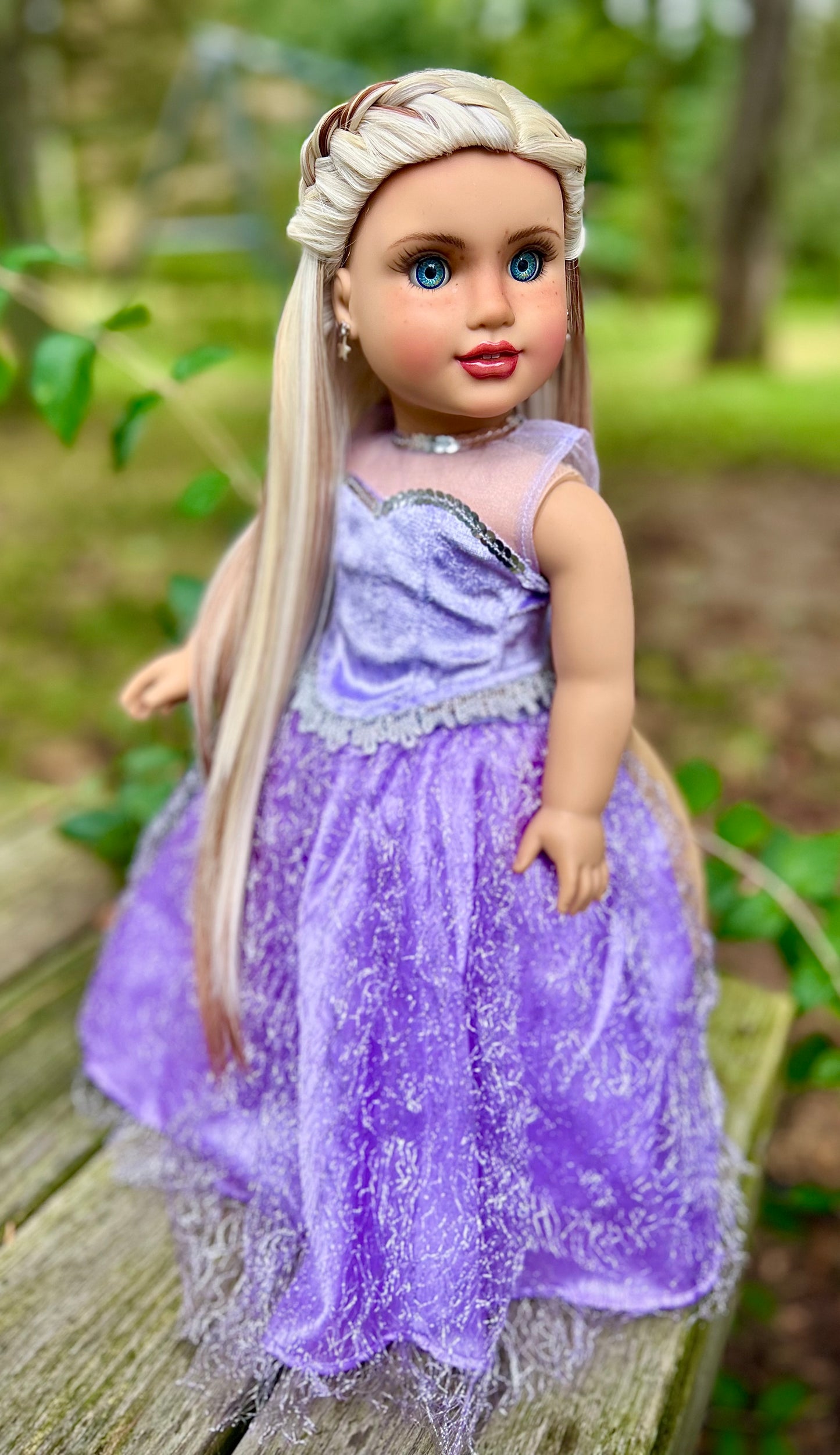 Hand Painted Custom American Girl Doll Brynlee