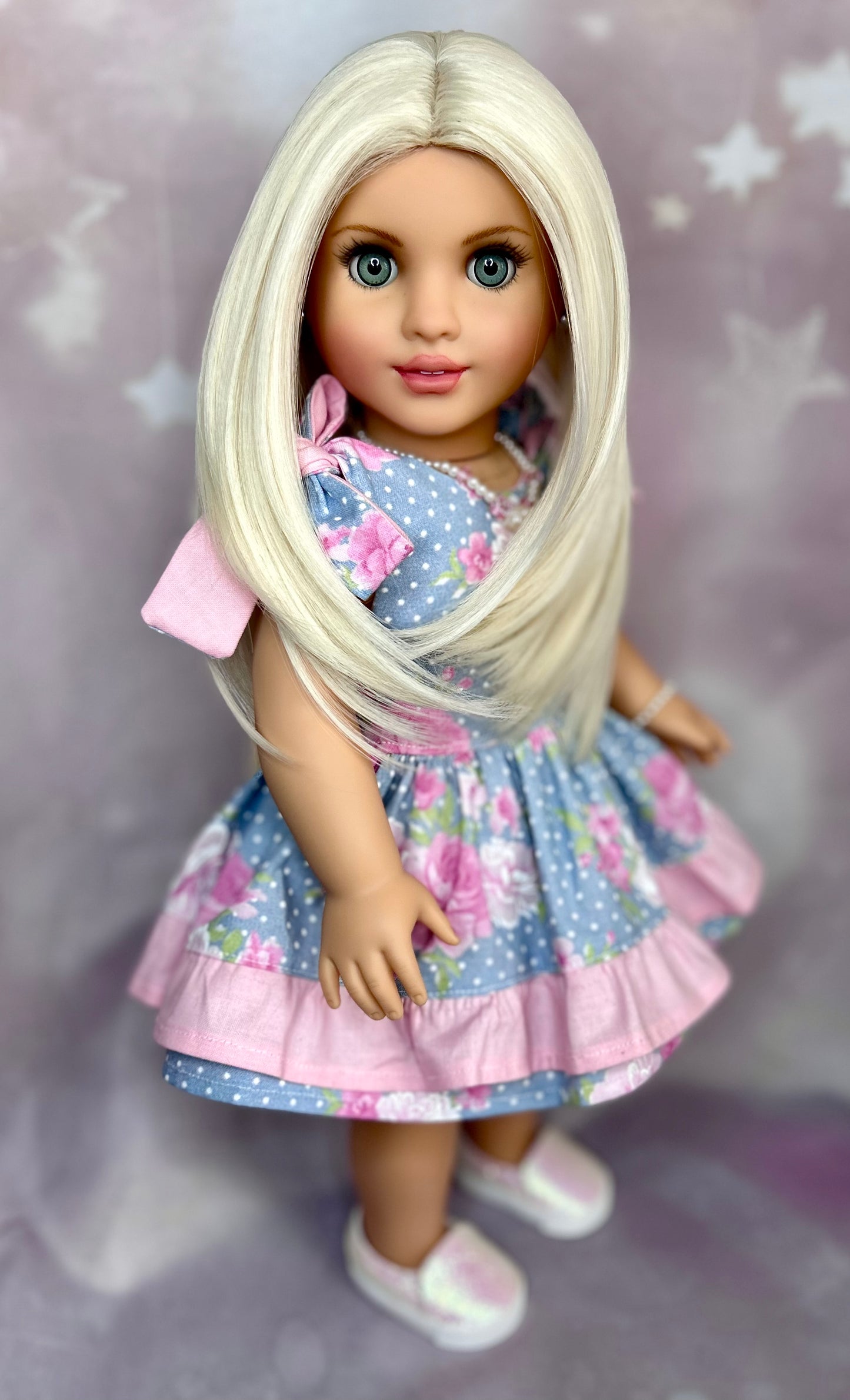 Blonde 10-11 Layered Wig for 18” Dolls