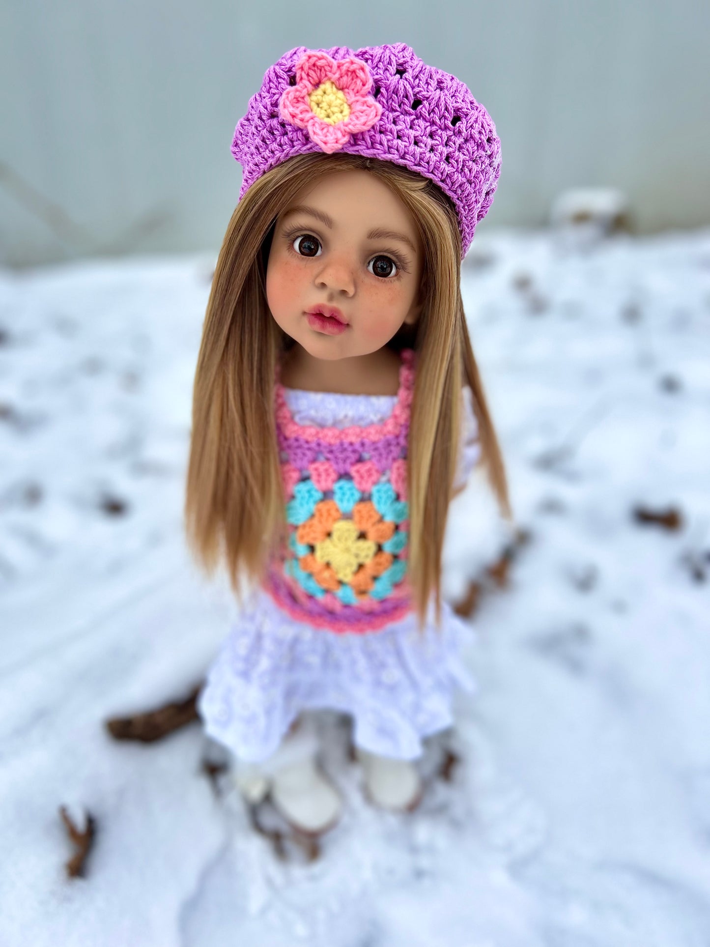 Hand Painted Custom Gotz Happy Kidz Doll Nora (Greta)