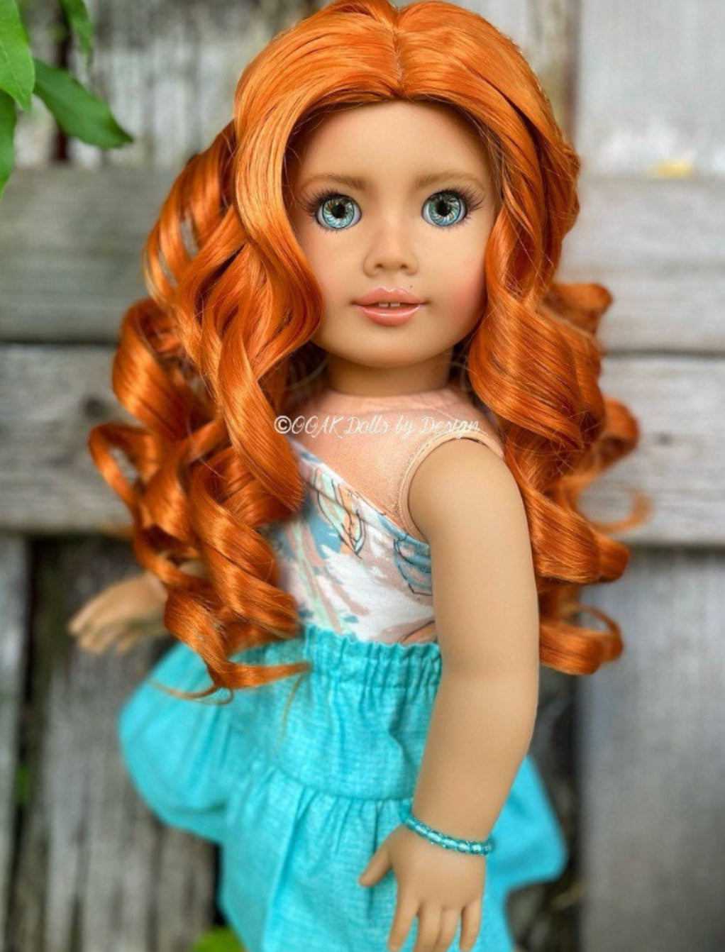 Orange Crush 10-11 Wig for 18” Dolls