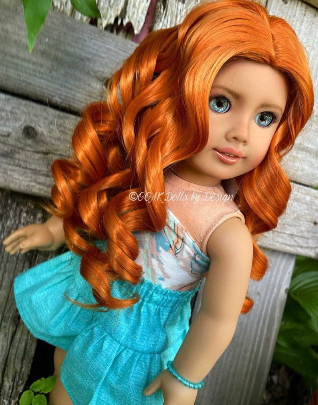 Orange Crush 10-11 Wig for 18” Dolls