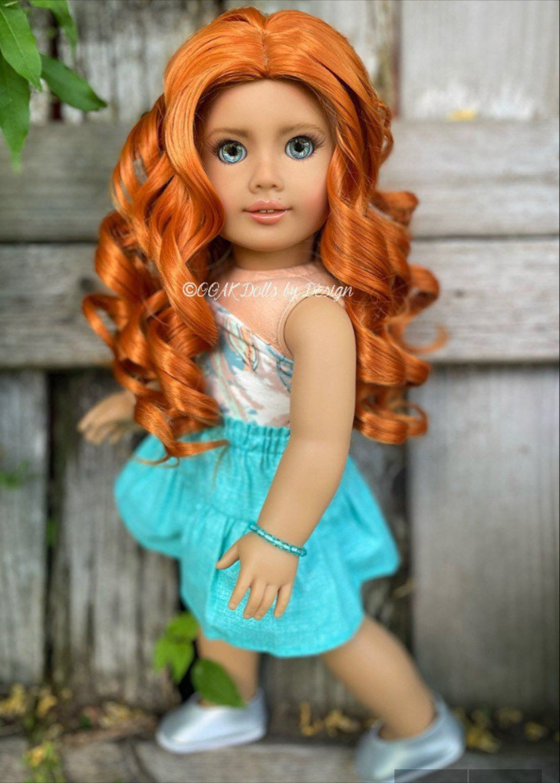 Orange Crush 10-11 Wig for 18” Dolls